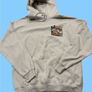 Cozy Cream Graphic Hoodie